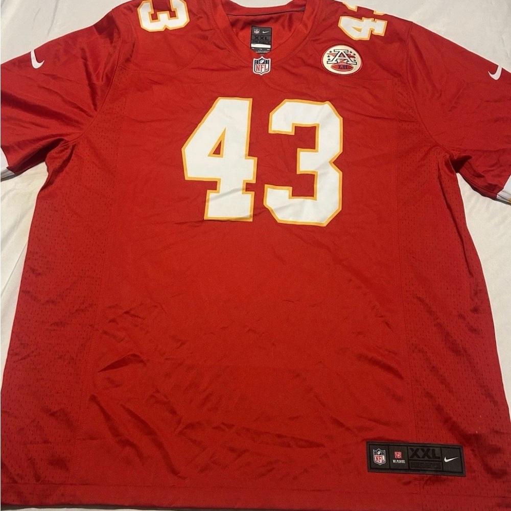 🔥🏈KC CHIEFS #43 COCHRANE  NIKE NFL JERSEY XXL 🏈🔥